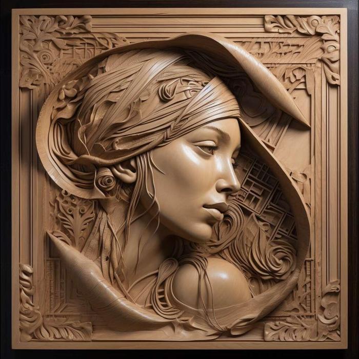 نموذج ثلاثي الأبعاد لآلة CNC 3D Art 